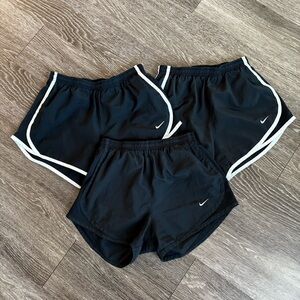 Nike Black Athletic Shorts Set of 3